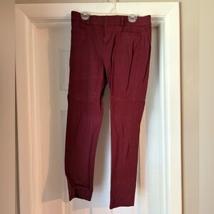 Banana Republic Women's Burgundy Cropped Pants